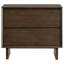 Table de chevet 2 tiroirs Hemlock