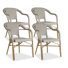 Fauteuil de terrasse empilable