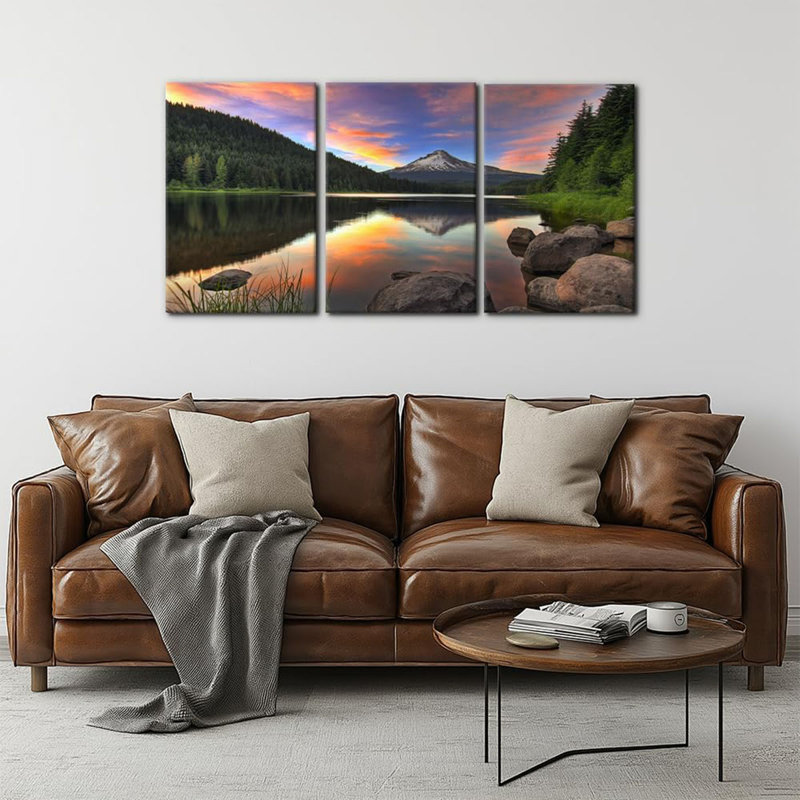 3 Piece Wrapped Canvas Wall Art
