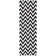 Rodgers Hand Woven Flat Weave Wool/Cotton Chevron Rug in Ivory/Black