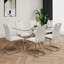 Table en verre de style moderne