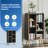 Jaen Solid and Manufactured Wood Cube Bookcase-1214603040-1214353235