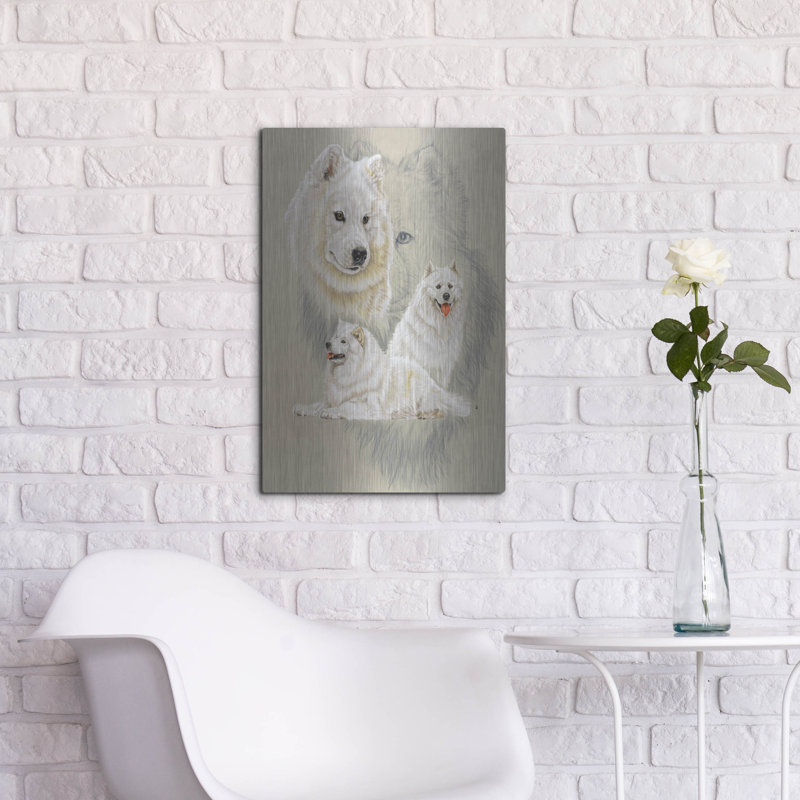" Samoyed " by Barbara Keith, 24" H x 16" W