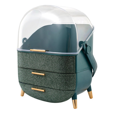 HIPS；Rhinestone Makeup Organiser