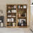 71" Tall Bookcase, 5-Tier Wooden Open Bookshelf, Modern Freestanding Storage Shelf-1800810356
