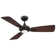 Mykonos 52" 3 - Blade Outdoor/Indoor Smart Ceiling Fan with Remote Control and LED Light Kit Included, Works With Alexa and iOS or Android App