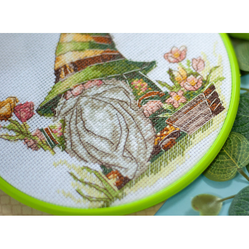 Ensemble de point de croix - Fleuriste AHM-088
