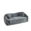 Canapé inclinable incurvé convertible avec confort profond-1410802703