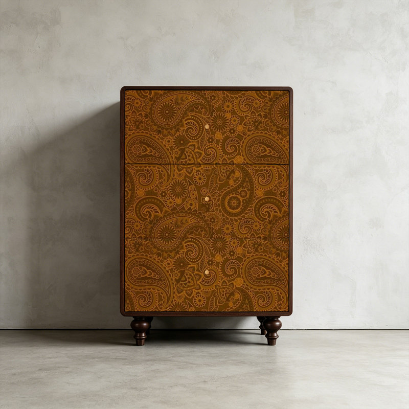 Rangement pour vestibule en bois massif Luxury, Walnut