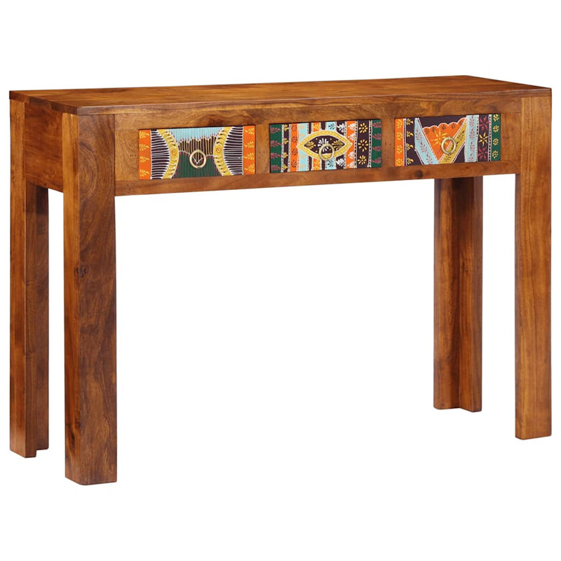 110cm Solid Wood Console Table