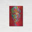 Art mural en métal de luxe «Red Dragon» par Dean Russo, art mural en métal, 12 po x 16 po-101657503