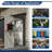 4 ft. W x 8 ft. D Metal Lean-to Storage Shed Foundation Kit Included-98676786