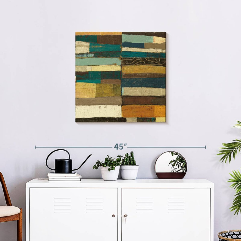 Avery Eileen II Blue, 24" H x 24" W