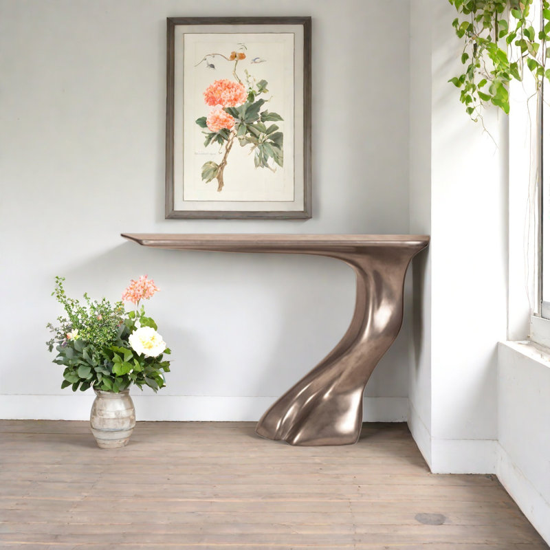 Console Modern Minimalist Art, Bronze