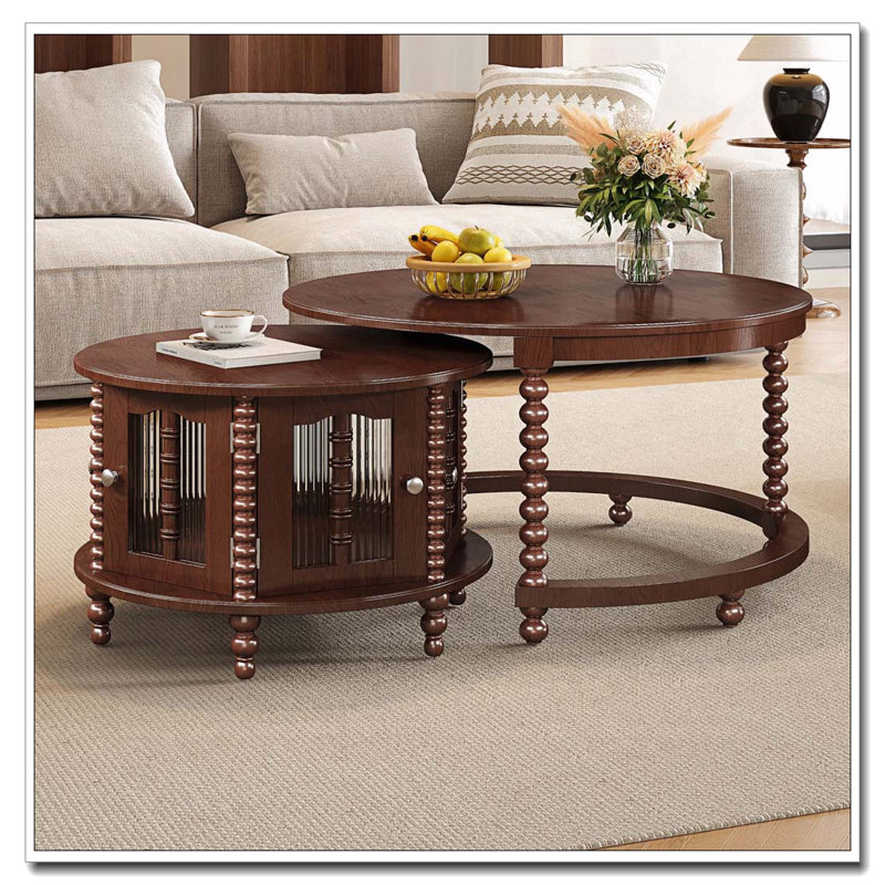 Table basse ronde