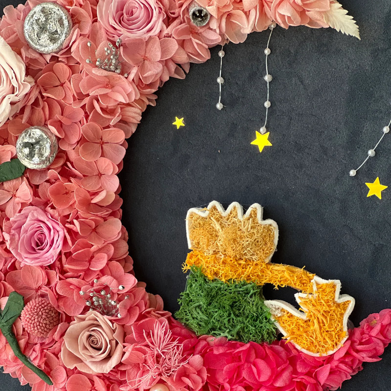 Décoration murale Art floral - Le Petit Prince