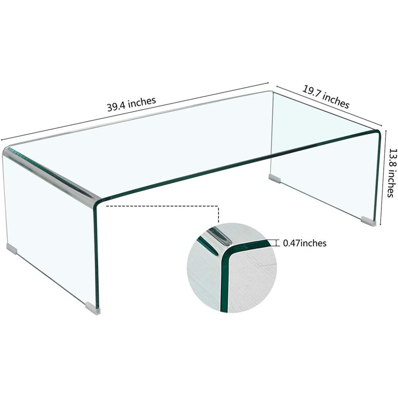 Table basse traîneau