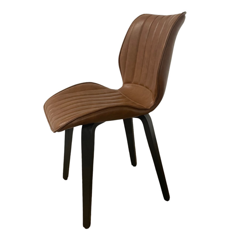 44cm H Upholstered Side Chair, Tan