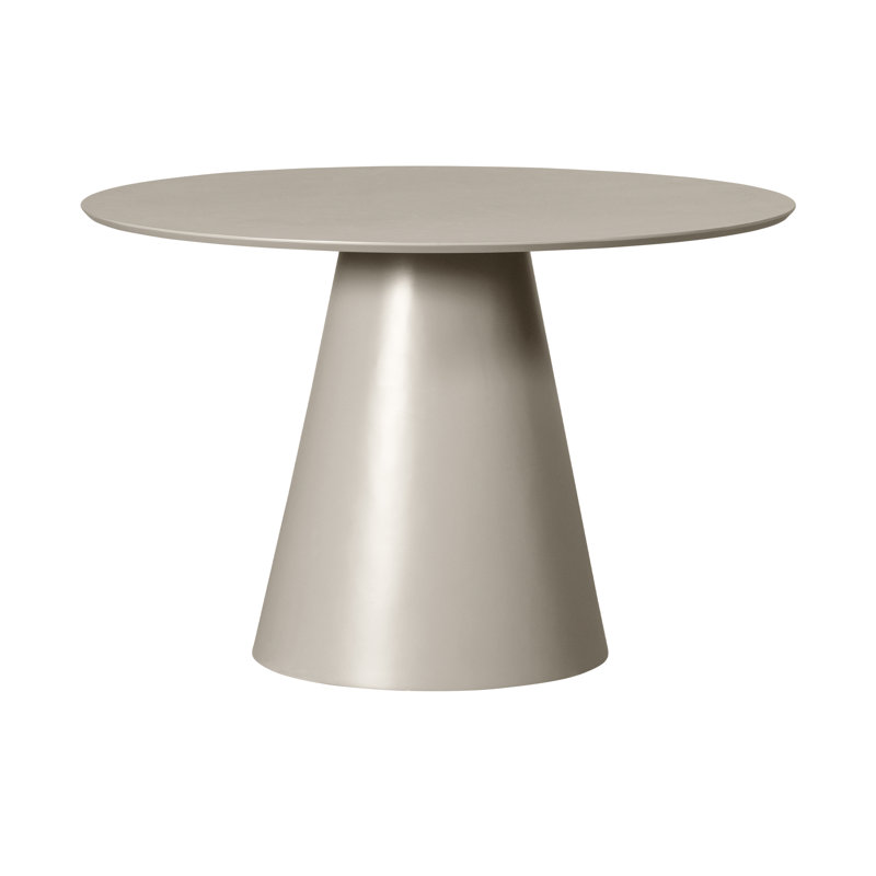 Hyden Round Dining Table, Antique Beige