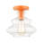 Vilas Glass Semi Flush Mount-895313788