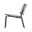Yo Outdoor Lounge Chair with Woven Seat and Metal Frame-820415238