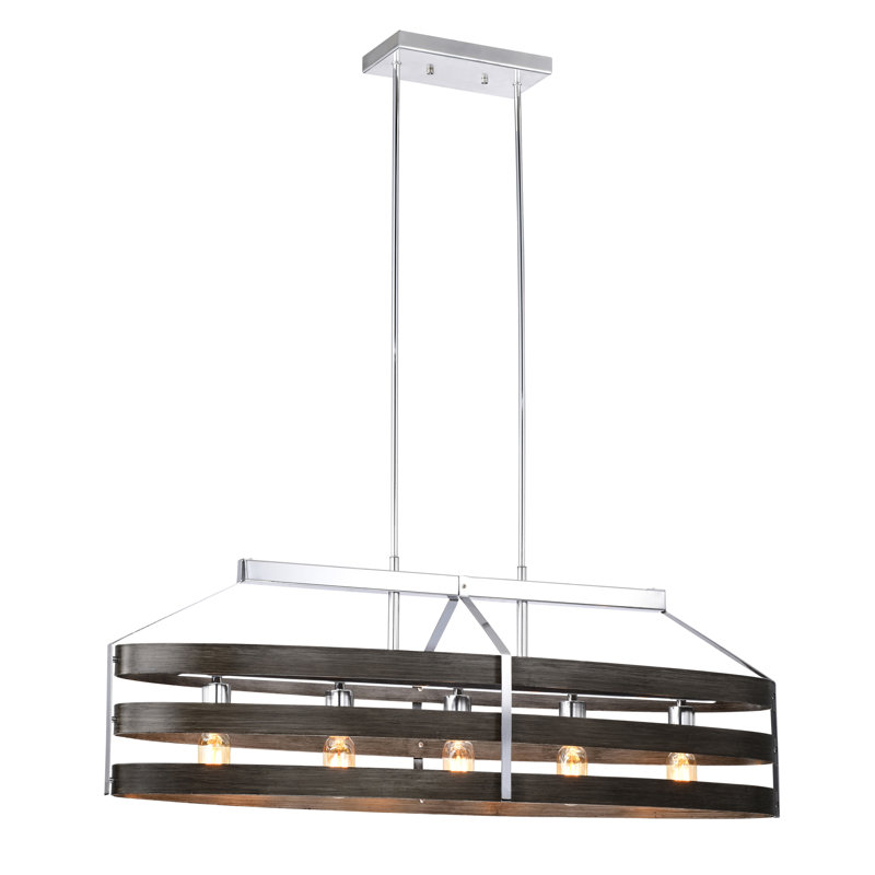 5 - Light LED Kitchen Island Pendant