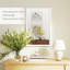 HOMCOM Decorative Rectangular Wall Mirror Wall-Mounted 60 x 40 cm White