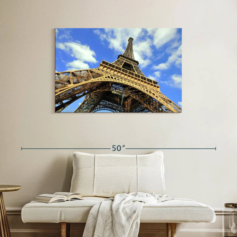 Lilie Towering Eiffel Tower Paris, 26" H x 39" W