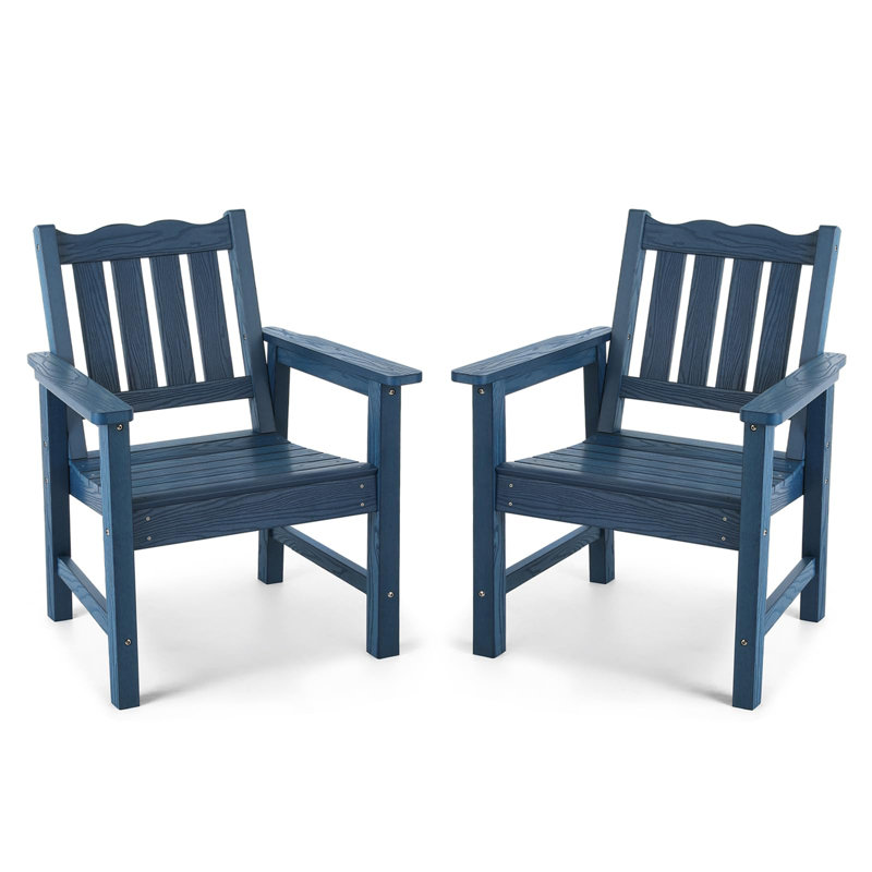 Chaise de salle à manger Aglaee, Bleu