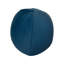 Oreiller rond bleu Qiviut-134255471