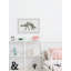 Evan Stegosaurus Skeleton - Single Picture Frame Painting-37753572