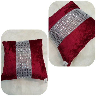 Jenson Striped Square Throw Pillow Cover