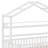House Bed With Trundle And Shelf-714136070-714136068