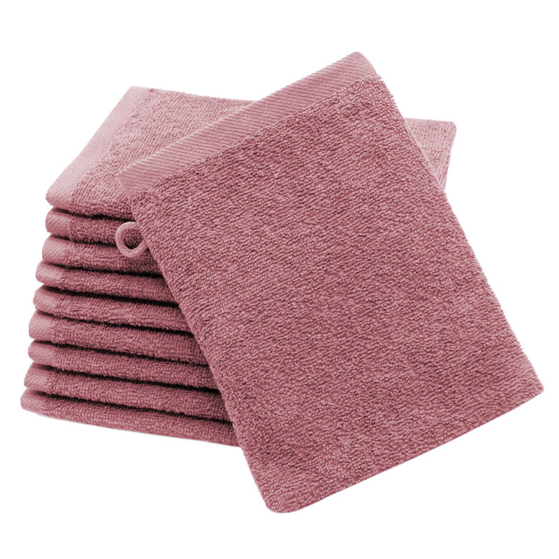 Midweight Washcloth, Antique Pink