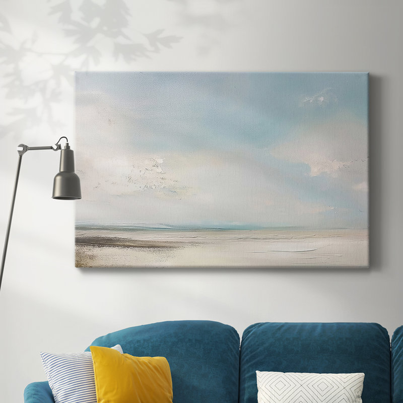 Série de paysages abstraits CXV III, H 12 po x l 18 po