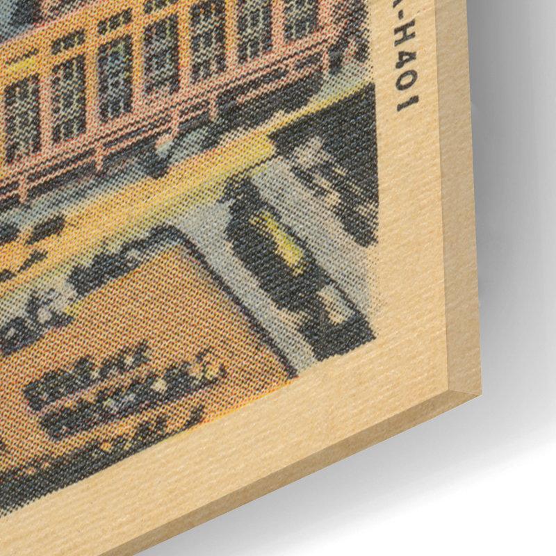«Michigan Avenue North From River Chicago» par Wild Apple Portfolio 16 po x 24 po, H 24 po x l 16 po