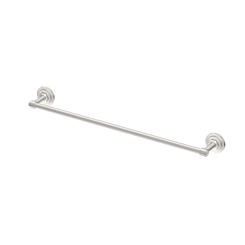 Barre à serviettes Lizzie, Nickel brossé, H 2,5 po x l 26,5 po x P 3,38 po