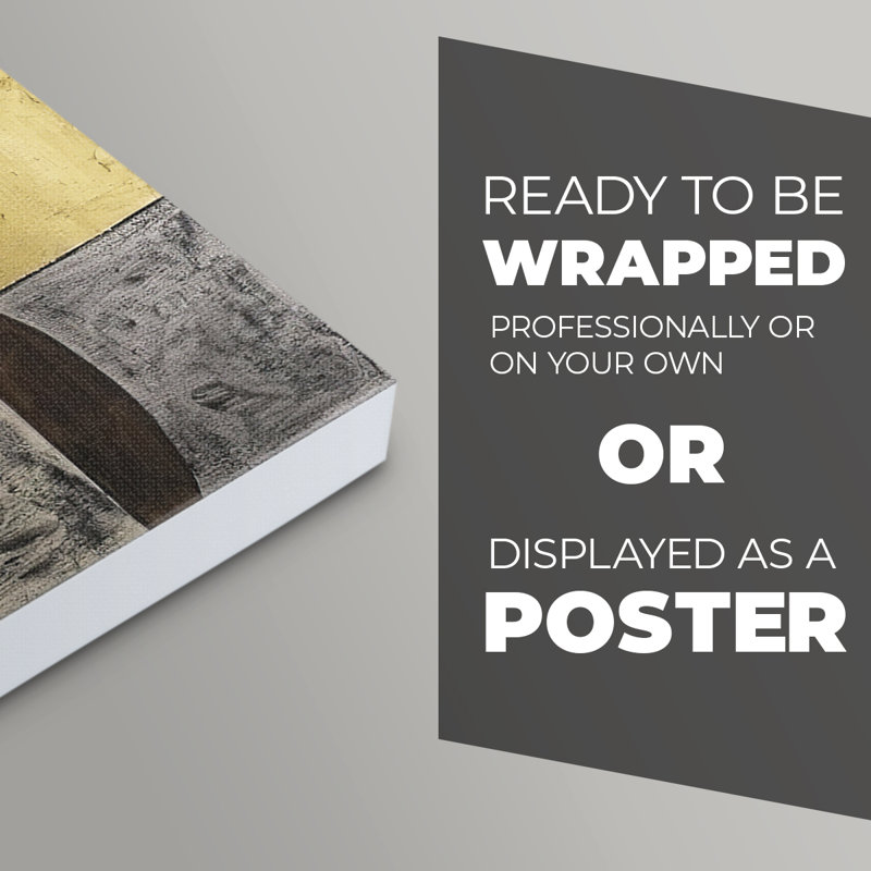 Neutral Framework II -Canvas Print Only - NOT FRAMED, 18" H x 12" W