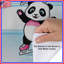 Caricature de panda sur glace-126746517