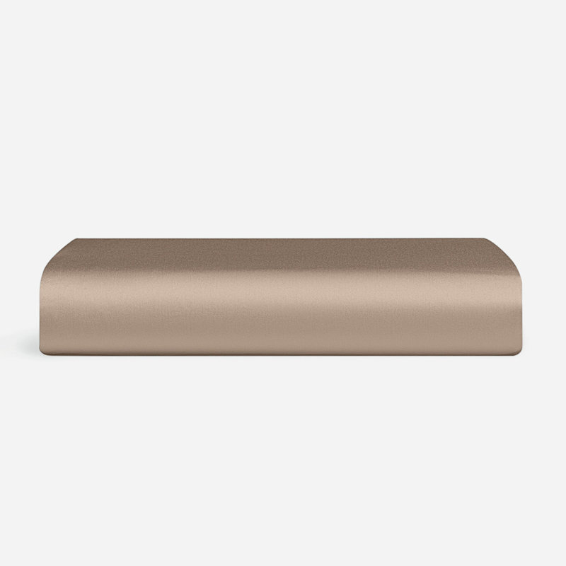 Rayon From Bamboo Fitted Sheet, California King Fitted Sheet, Brown
