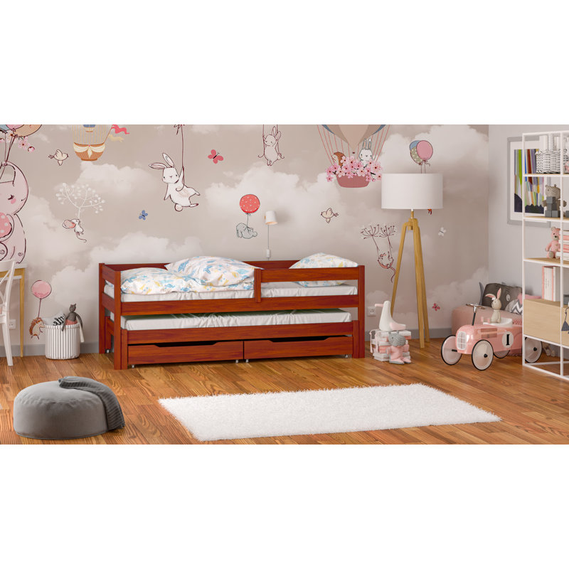 Redwood European Single (90 X 200 Cm) Standard with Storage Included with Trundle Included
