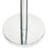 36" Retractable Belt Queue Safety Stanchion Barrier (2 Mirror Post w/78" Caution Belt)