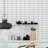6 in. W x 11.8 in. L Peel and Stick Subway Tile