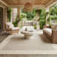 Tapis intérieur / extérieur beige / brun Tavraj-945654376-945654379
