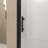 31-30"X 72" Bifold Shower Door, 1/4"(6Mm) Tempered Glass, Aluminum Frame, Explosion Proof Film-123117975