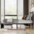 Upholstered Bed Frame With Headboard And Footboard, Modern Platform-1630627209