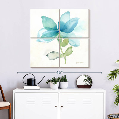 Harnek - coquelicot bleu simple I