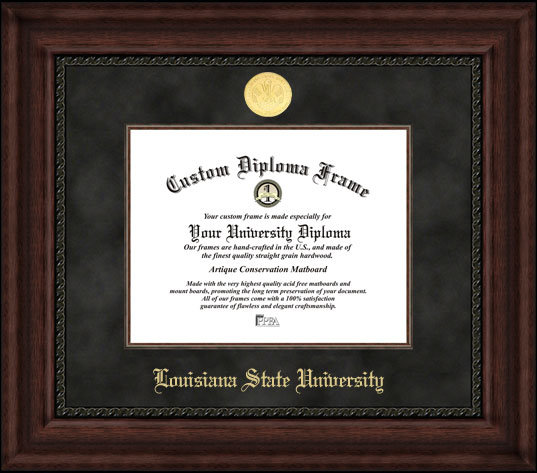 NCAA LSU Tigers Executive Diploma Frame