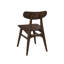 Chaise d'appoint en bois massif Ayela-754825183-754825181