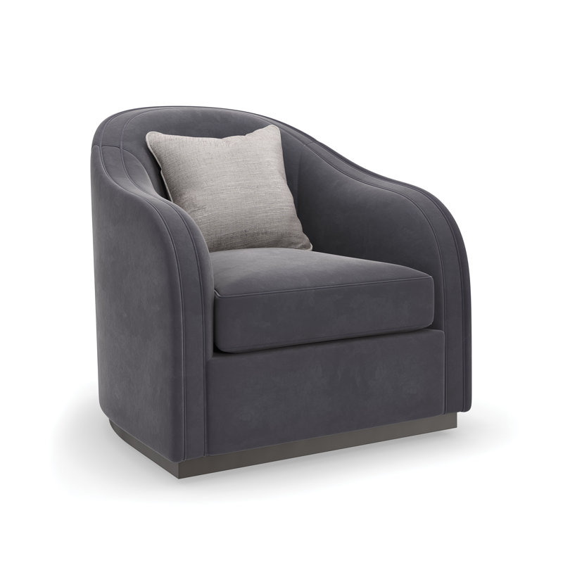Upholstered Barrel Chair